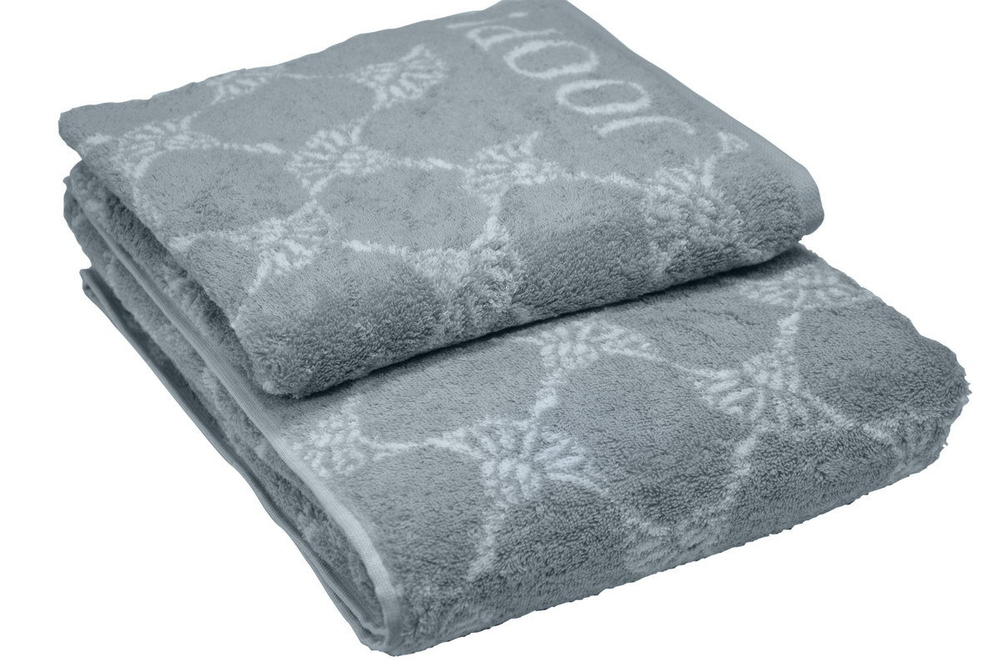 Полотенце 50x100 Cawo-JOOP! Cornflower 1611 серебро