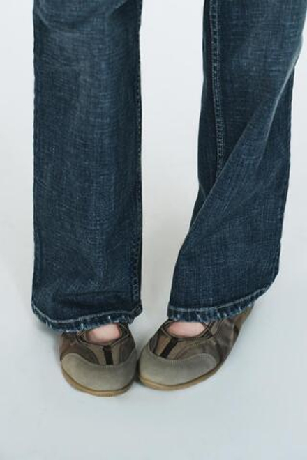 ZARA СПОРТИВНЫЕ БАЛЕТКИ С ЭЛАСТИЧНЫМИ РЕМЕШКАМИ, ЗЕЛЕНЫЙ