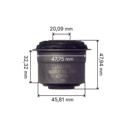 Сайлентблок переднего верхнего рычага передний Avantech ASB4155