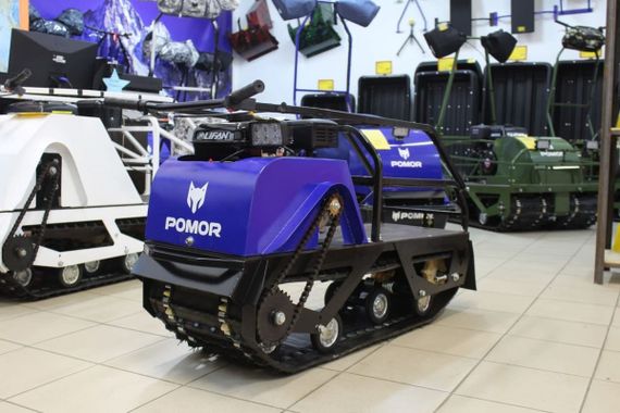 Мотобуксировщик POMOR 380 К8