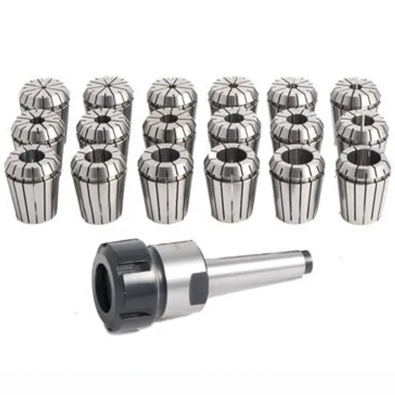 Цанговый патрон Optimum MK3 / ER32 с комплектом 18 цанг, 2-20 мм