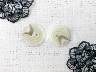 Пуговицы, d 2,1 см, бледно-бежевый