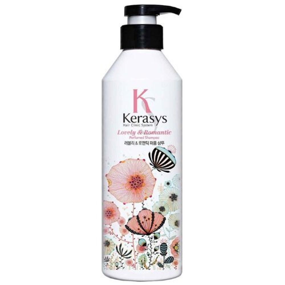 KeraSys Шампунь парфюмированный «романтик» - Lovel&amp;romantic parfumed shampoo, 600мл