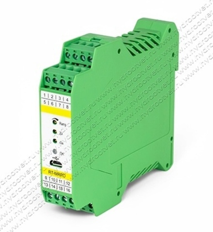 RT-MRPD1-150-30/A1 - Электронный усилитель внешний для управления клапаном - пропорциональный регулятор расхода 2FRE6, сигнал 0-10В