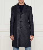 Пальто H-Hyde BOSS BLACK - темно-синий(50528132)