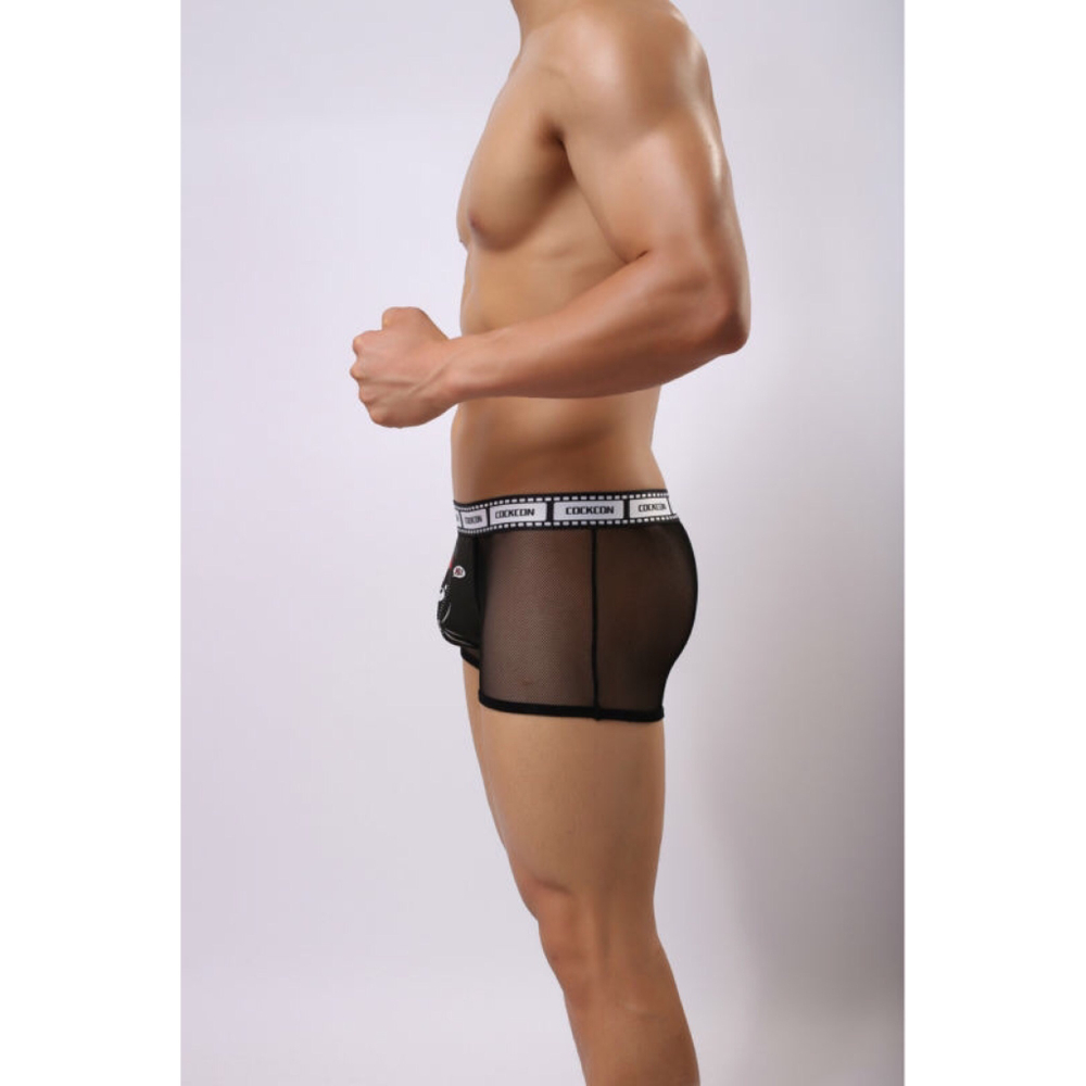 Мужские трусы боксеры826 черные Cockcon Boxer Black