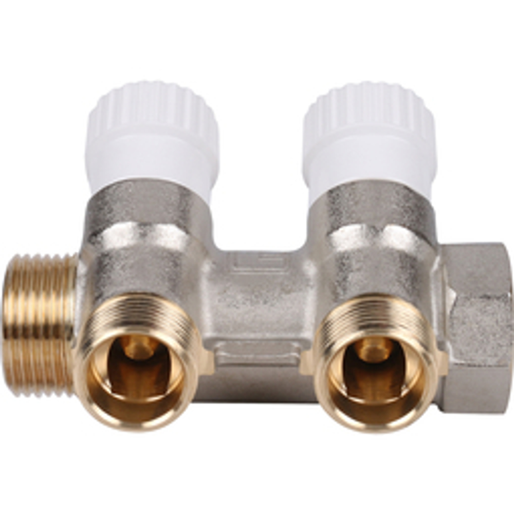 Коллектор регулировочный STOUT  3/4"х1/2" 2вых