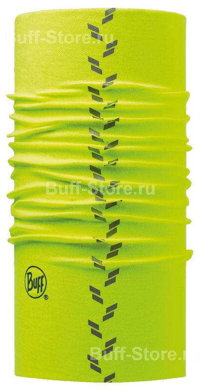 Светоотражающая бандана-труба Buff R-Yellow Fluor Фото 1