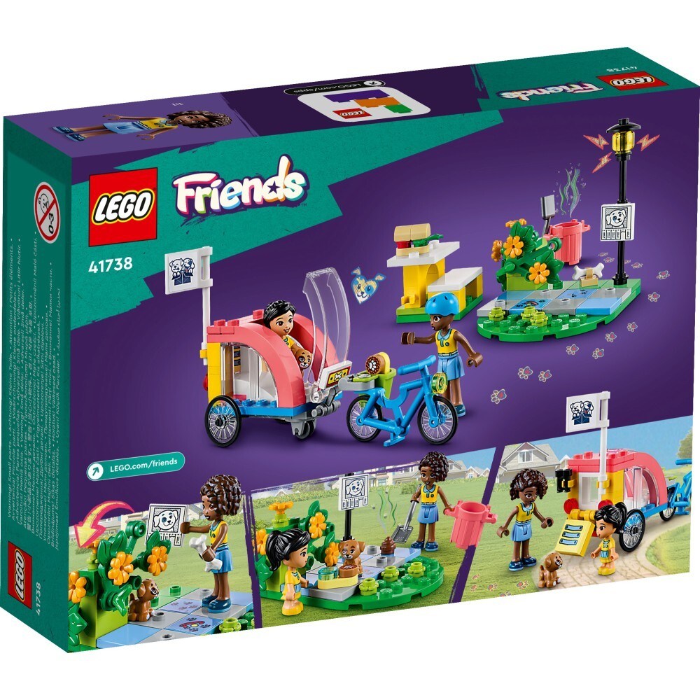 LEGO Friends — Велосипед для спасения собак 41738