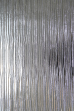 Трикотаж плиссе с металликом