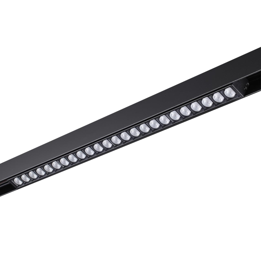 358420 SHINO NT20 152 черн Трековый светильник для низков. шинопровода IP20 LED 4000K 24W 48V FLUM