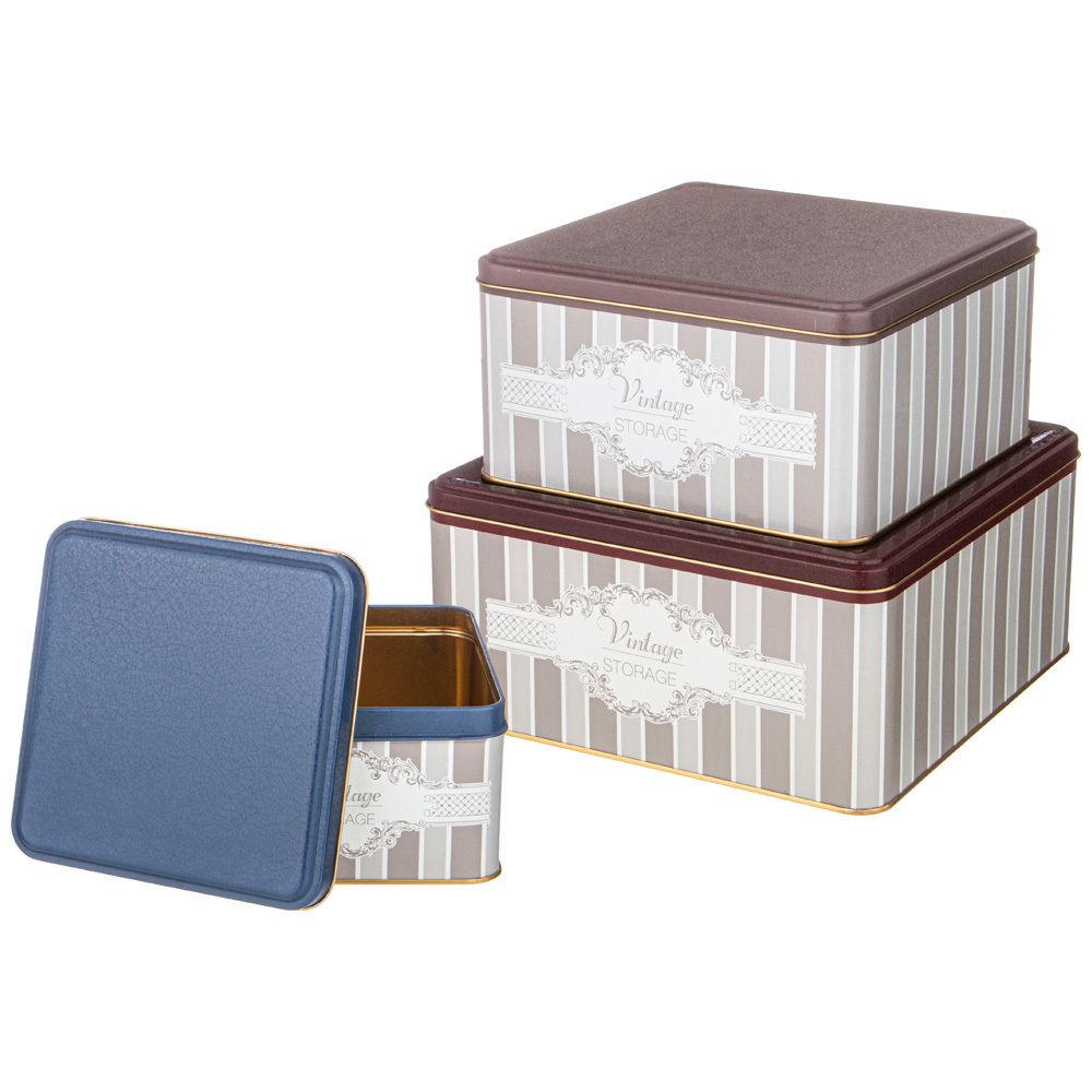 НАБОР ЕМКОСТЕЙ ДЛЯ ХРАНЕНИЯ "ELEGANCE" ИЗ 3-Х ШТУК, 1,9л/3,7л/5,8л