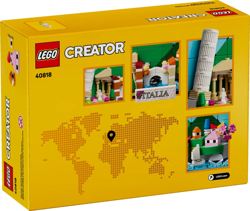 Конструктор LEGO Creator 40818 Открытка из Италии