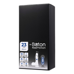 Телесный реалистичный вибратор 23см с движениями вверх-вниз и с функцией нагрева ToyFa Mr.Baton RealSpins 691010