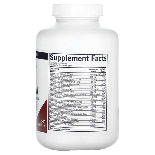 Kirkman Labs, Капсулы Super Nu-Thera, 540 капсул