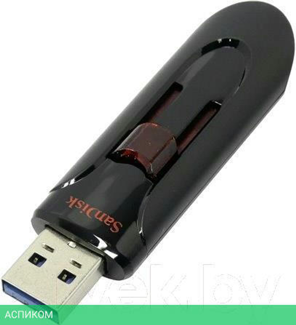 USB Flash-накопитель SanDisk Cruzer Glide 128Gb (SDCZ600-128G-G35)