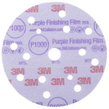 Диск микроабразивный 3M 51157 Purple 260L, 150мм 15 отверстий P1000
