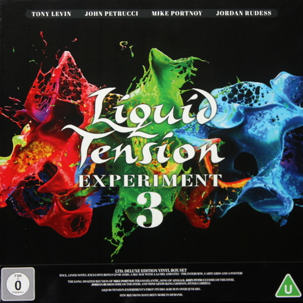 Liquid Tension Experiment / Liquid Tension Experiment 3 (Limited Edition Box Set)(Coloured Vinyl)(3LP+2CD+Blu-ray)