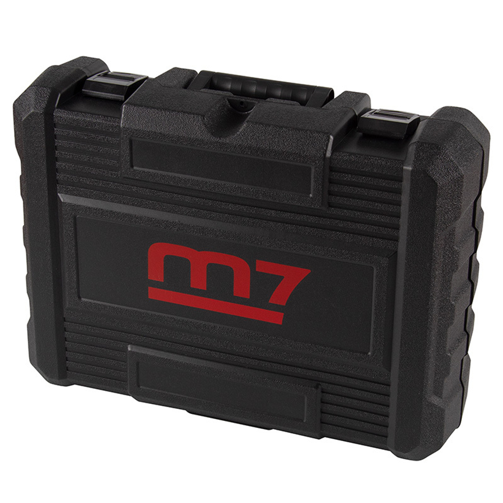 MIGHTY SEVEN (DS-202AP) Аккумуляторный шуруповерт, ударный, 18 В, 4 предмета, кейс, в комплекте набор бит