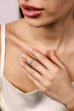 Фаланговое кольцо "Рубчик"