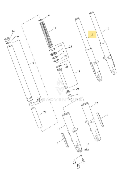 45400103 Вилка ASY -30%