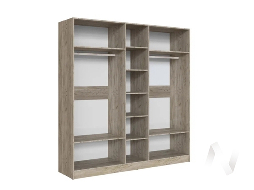 Шкаф 2000 Спальня Вегас (дуб крафт серый/цемент)