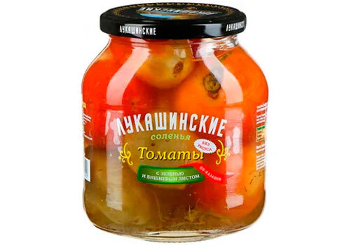 Томаты солёные по-казацки "Лукашинские", 670г
