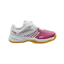 детские Кроссовки теннисные Wilson Kaos K 2.0 Jr - baton rouge/white/saffron