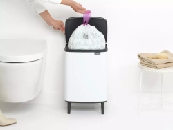 Brabantia - Контейнер для мусора Bo Touch Hi 12л белый / артикул   227240  / GTIN 8710755227240