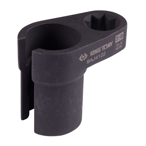 KING TONY (9AJ4122) Головка для кислородных датчиков 1/2", 22 мм, разрезная