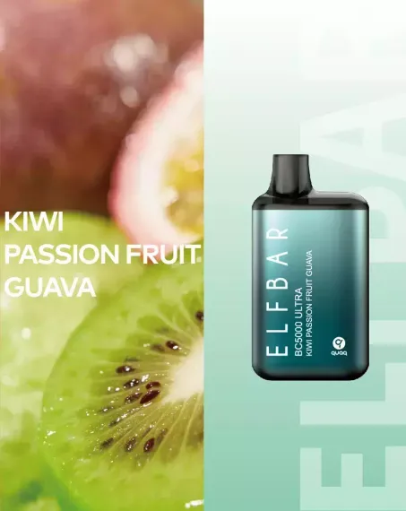 Elf Bar BC5000 ULTRA - Kiwi Passion Fruit Guava (5% nic)