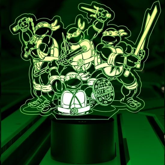 3D лампа Черепашки ниндзя