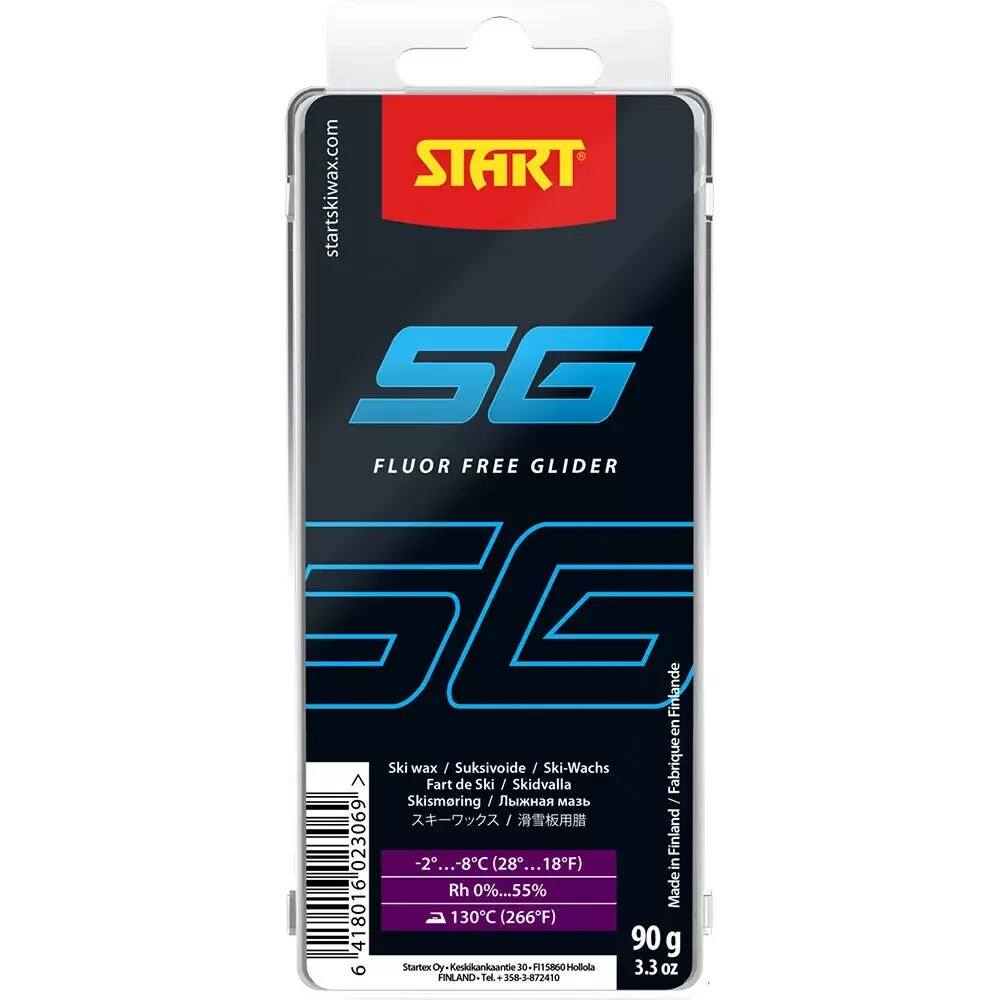 Парафин START SG fluor free glider purple -2...-8 , 90 г