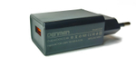Сетевой адаптер питания DENMEN DC01 1USB (черный)