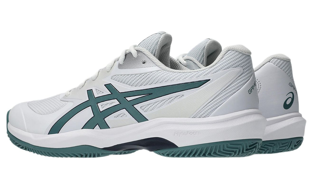 Теннисные кроссовки Asics Game FF Clay/OC - white/foggy teal