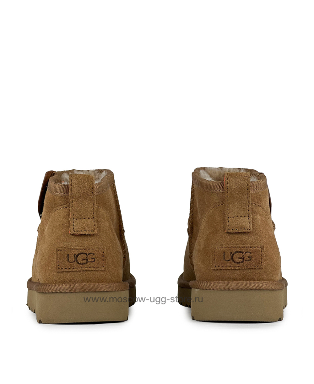 MEN'S ULTRA MINI ZIP BOOT Chestnut