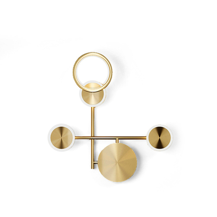 Wall design lamp    (Gold)Pe-Gin