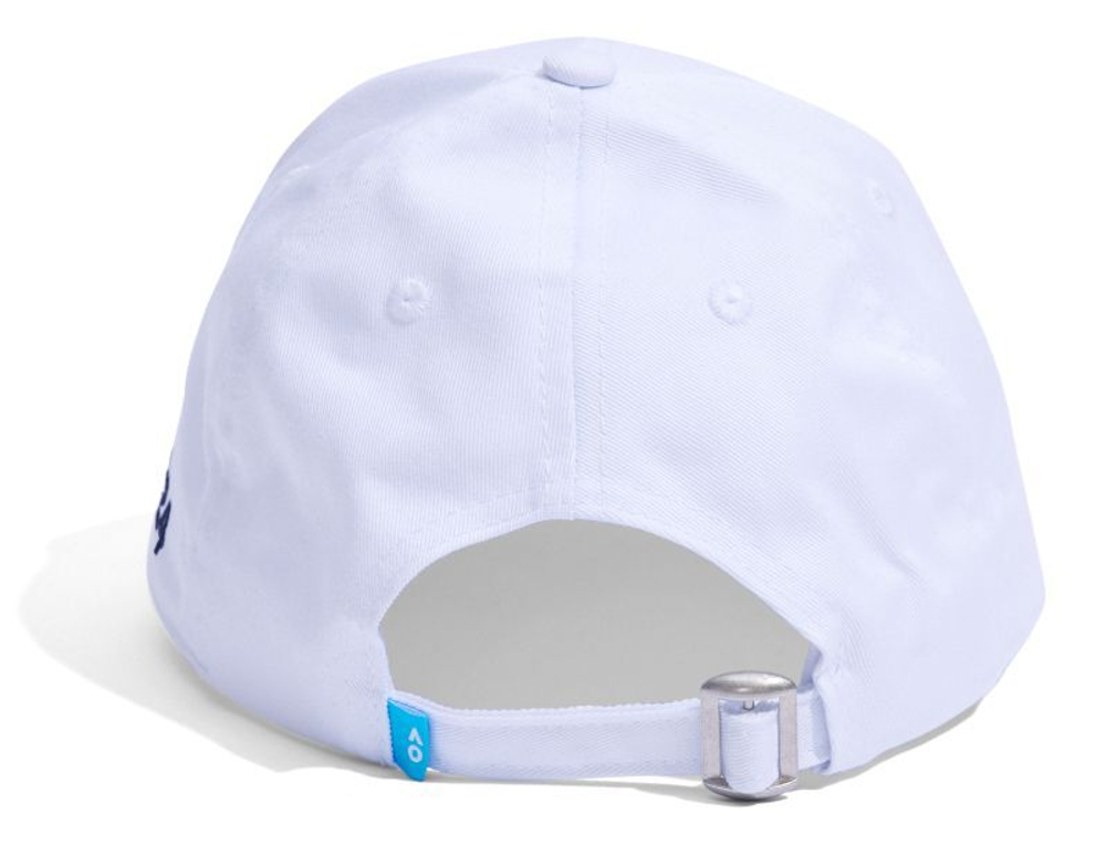 Теннисная кепка Australian Open Adults Round Logo Cap (OSFA) - White