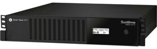 Источники бесперебойного питания (UPS, ИБП) Systeme Electric SMTSE2000RMI2U, ИБП Smart-Save SMT Systeme Electric 2000 ВА, монтаж в стойку 2U, 230 В, 6 розеток IEC C13, SmartSlot, AVR, LCD, USB HID