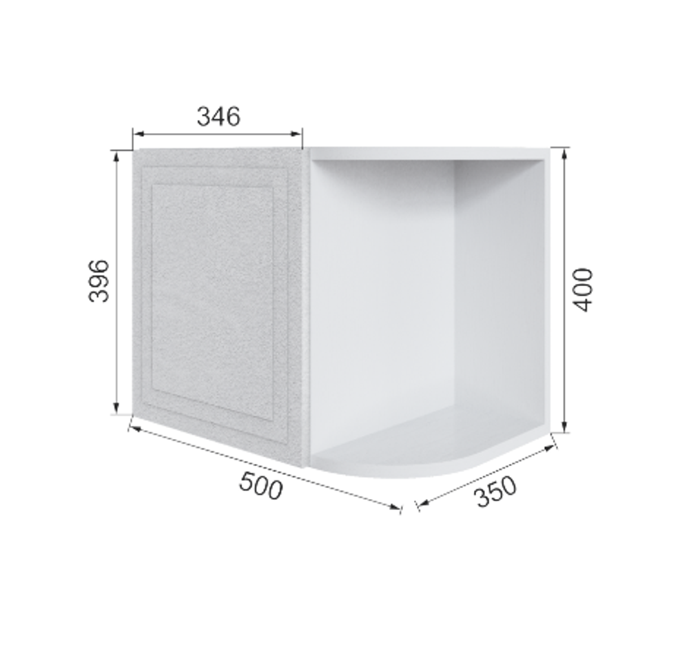 Антресоль Бруклин 35АУ3400