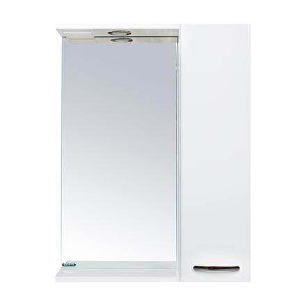 Шкаф с зеркалом для ванной Sanita Лагуна-01, 80 x 60,5 x 17,6 см
