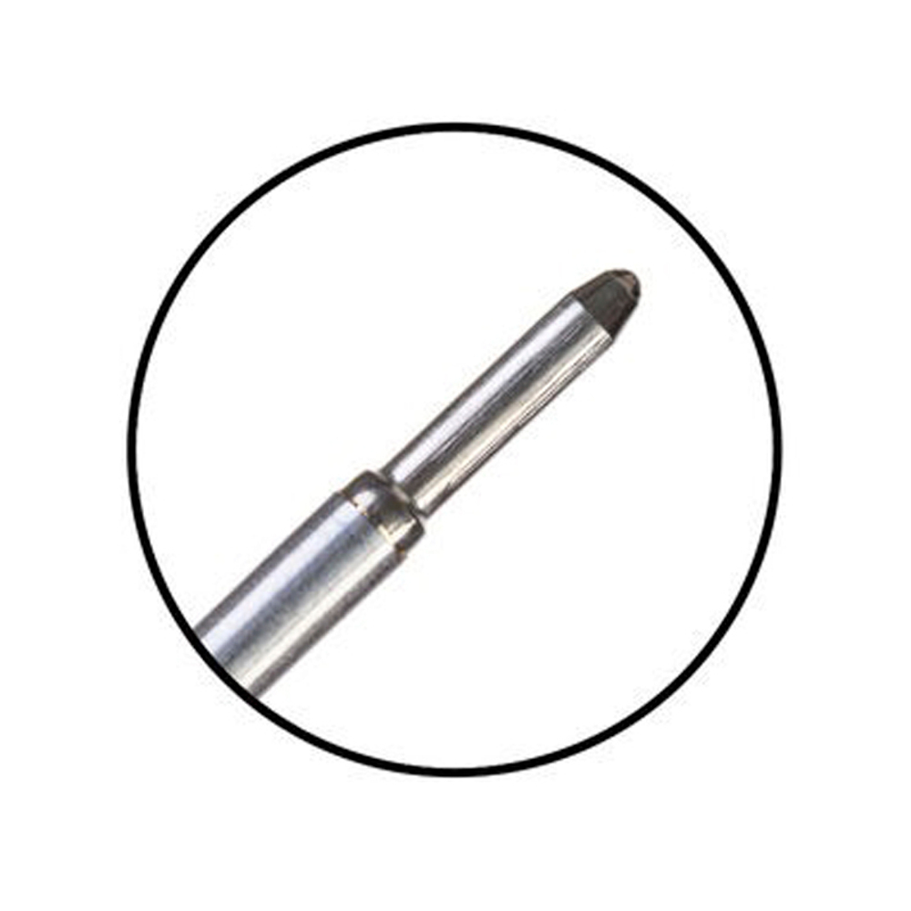 Стержень для автоматической шариковой ручки, Basir, синие чернила, 11.5 см, 0.7 мм, 100 шт