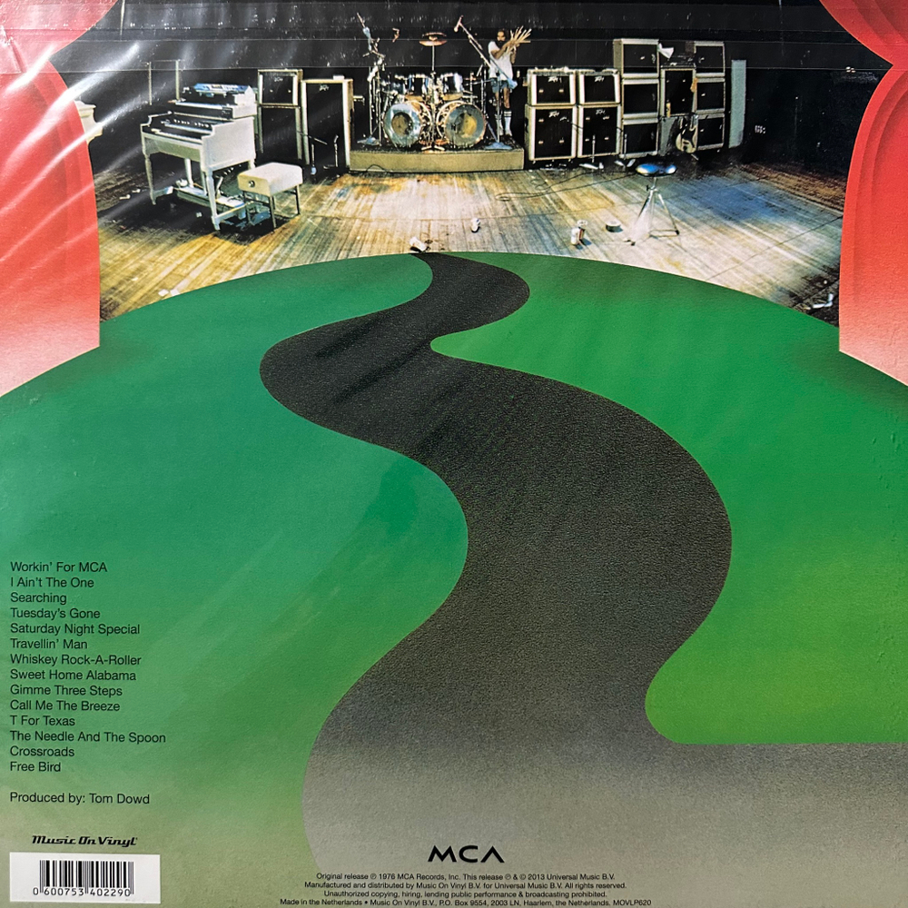 Lynyrd Skynyrd ‎– One More From The Road 2LP (Голландия 2023г.)