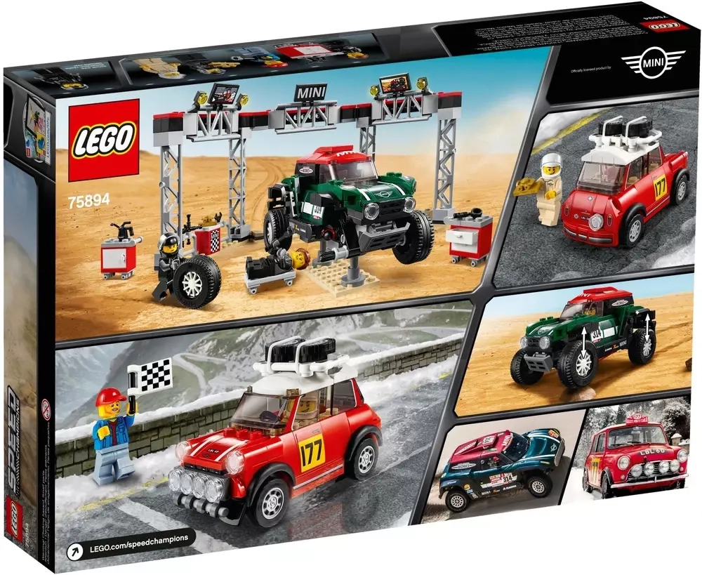 Lego speed champions 2019 mini cooper best sale