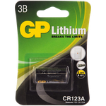 Элемент питания GP CR123A Photo Lithium  1шт GPLC123A00 / R35708