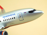 Модель самолета Boeing 737-500 (М1:100, Нордавиа)