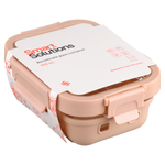 Контейнер для запекания, хранения и переноски продуктов в чехле smart solutions, 370 мл, бежевый