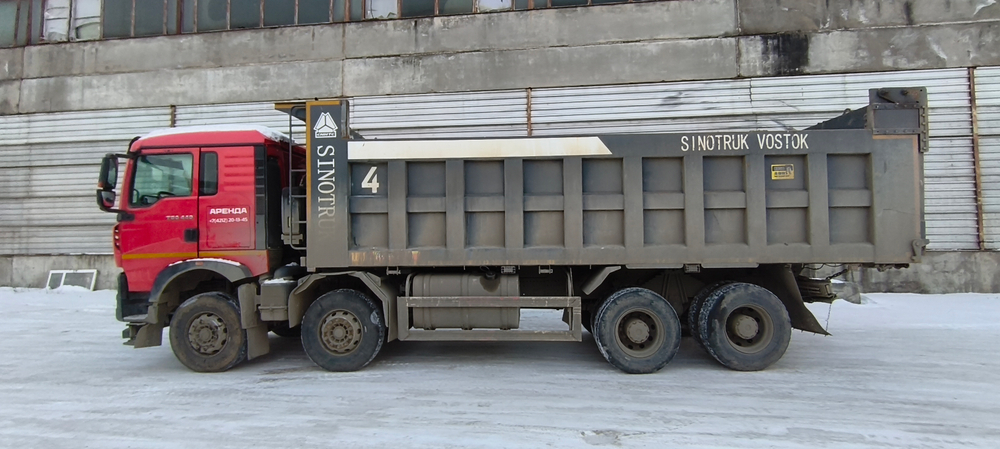 Howo T5G 8x4 Самосвал ZZ3317V386GE1 (Дизельный, 10,5 л, 440 л.с., МТ)