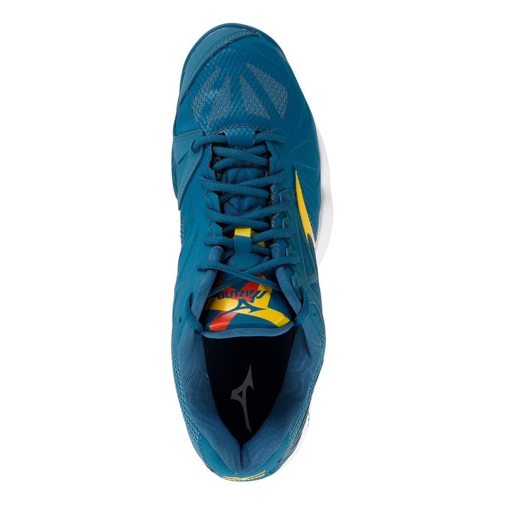 Мужские теннисные кроссовки Mizuno Wave Intense Tour 5 All Court Shoe Men - Blue, Yellow