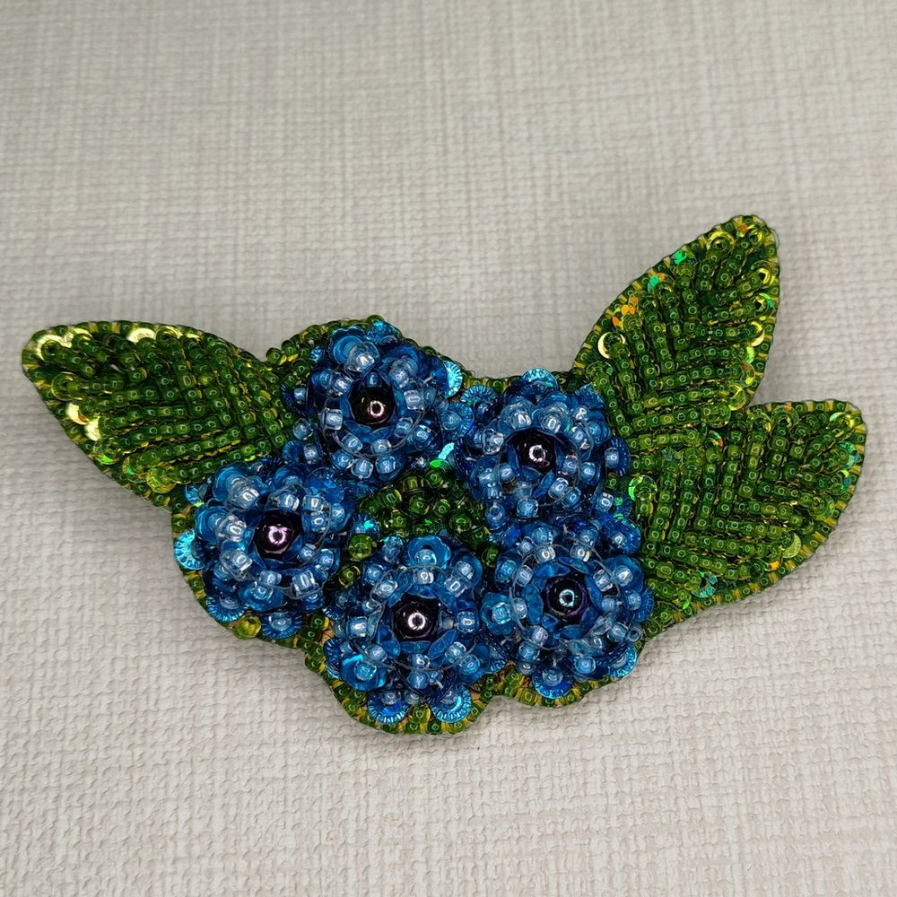 Авторская брошь Цветы